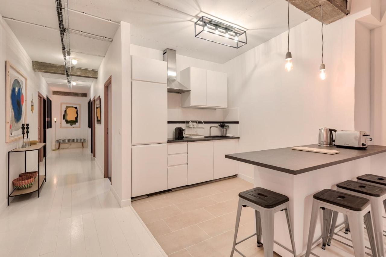 Апартаменты Artist And Design Loft - 10 Guests - 5 Min From Metro Париж Экстерьер фото