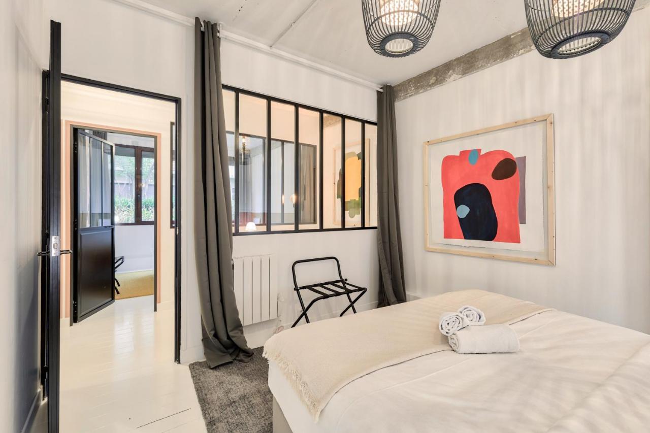 Апартаменты Artist And Design Loft - 10 Guests - 5 Min From Metro Париж Экстерьер фото